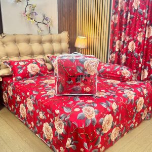 Luxurious Premium Quality Comforter & Bedsheet Set [𝐋𝐆-𝟐𝟗𝟓𝐂𝐁]