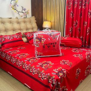 Luxurious Premium Quality Comforter & Bedsheet Set [𝐆𝐑-𝟐𝟕𝟒𝐂𝐁]