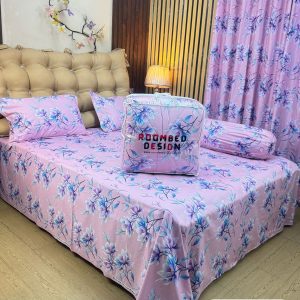 Luxurious Premium Quality Comforter & Bedsheet Set [𝐉𝐌-𝟐𝟖𝟒𝐂𝐁]
